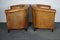 Vintage Dutch Cognac-Colored Leather Club Chair, Set of 2 6