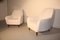 Fauteuils Mid-Century Blancs, Italie, 1950s, Set de 2 6