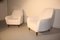 Mid-Century Italian White Plush Armchairs, 1950s, Set of 2 6