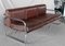 Vintage Ledersofa mit Metallgestell 8