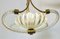 Vintage Ceiling Lamp from Barovier & Toso, 1940s 8