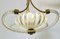 Vintage Ceiling Lamp from Barovier & Toso, 1940s, Image 8