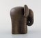 Glazed Stoneware Elephant by Lisa Larson for Gustavsberg, 1970s 1