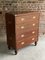 Antique Victorian Teak Chest of Drawers, 1890s 4