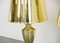 Casino Tischlampen aus Messing, 1930er, 2er Set 3