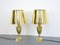 Brass Casino Table Lamps, 1930s, Set of 2 1