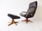 Lounge Chair with Ottoman from Berg Furniture, 1970s, Set of 2 15