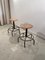 Dutch Industrial Stools, 1950s, Set of 2 9