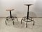 Dutch Industrial Stools, 1950s, Set of 2 7