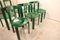 Green Dining Chairs by Bruno Rey for Dietiker, 1970s, Set of 8, Image 3