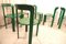 Green Dining Chairs by Bruno Rey for Dietiker, 1970s, Set of 8 2