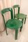 Green Dining Chairs by Bruno Rey for Dietiker, 1970s, Set of 8 9