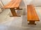 Pine Dining Table and Bench Set by Ilmari Tapiovaara for Laukaan Puu, 1970s 7