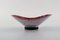 Swedish Glazed Ceramic Bowl by Sven Hofverberg, 1980s 4