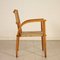 Vintage Italian Beech Side Chair, 1940s, Image 6