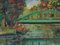 The Green Bridge Oil Painting di Roland Dubuc, Immagine 4