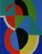 SONIA DELAUNAY ( after ) - Stencil in colours - 1956, Image 6