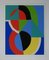 SONIA DELAUNAY (after) - Stencil in colors - 1956, Immagine 1