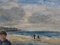 Pintura al óleo Boy on the Beach de Jean Jacques René, Imagen 5