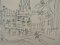 Disegno ad inchiostro quadrato di Salisburgo di Jean Dufy, Immagine 3