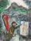 Litografía In front of St Jeannet de Marc Chagall, 1972, Imagen 1