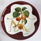 Plat The Apricot Knight en Porcelaine par Dali Salvador 1