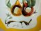 Fruits with Holes and Rhinoceros Porcelain Plate by Dali Salvador 2