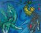 The Struggle of Jacob and The Angel Lithograph Reprint by Marc Chagall 5