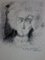 Le Penseur et sa Muse Drawing by Michel Ciry, Image 1