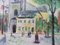 Saint Germain des Prés Original Lithographie von Maurice Utrillo 2