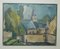 L’église de Bougival Lithograph by Maurice De Vlaminck 1