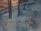 Brunette in The Kopftuch Gemälde von Sacha Chimkevitch 4