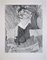 Gravure à l'Eau-Forte Caractère par Jacques Villon, 1951 5