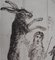 Grabado de entrenamiento Circus Hare de Mordecai Moreh, 1937, Imagen 3