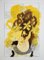 Yellow Vase Lithograph Reprint by Georges Braque, 1955 1
