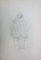 Courtisan de la Cour Drawing by Suzanne Lalique 1