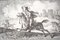 Croquis de Chevaux Lithograph by Charles-Antoine Vernet, Image 3