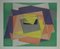 Abstract Cubist Composition Lithograph by Jacques Villon, 1961 1