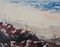 Vue sur la Plage Watercolor by Jean-Pierre Jouffroy 5