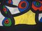 Affiche Lithographique Multiple Coloré Eyes par Joan Miró 6