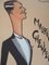 Maurice Chevalier in a Tuxedo Lithograph by Charles Kiffer, Image 3