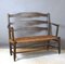 French Beech Bench, 1950s, Image 9