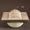 Art Deco French Ceiling or Wall Lamp from Holophane, 1940s 9