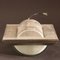 Art Deco French Ceiling or Wall Lamp from Holophane, 1940s, Image 9