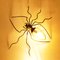 Italienische Spider Wandlampe, 1950er 9