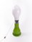 Green Model Lipstick Floor Lamp by Carlo Nason for Mazzega, 1960s 1