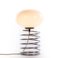 Grande Lampe de Bureau Spirale en Verre et Chrome par Ingo Maurer pour Design M, 1960s 3