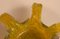 Mid-Century Italian Silver-Flecked Green and Yellow Murano Glass Bowl 8