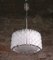 Crystal Glass and Chrome Drum Pendant Lamp by J. T. Kalmar for Kalmar, 1960s 5