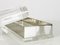 Chrome-Plated Metal & Acrylic Glass Box, 1970s, Image 3